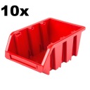 10x Skladový kontajner 80x115x60 mm dielenská garáž