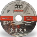 ŠTÍNOVÉ KOVOVÉ REZNÉ KOTOUČE 115x1 STRONG INOX