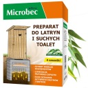 Microbec Prípravok na latríny a suché WC 4x30g Strong Action Bros