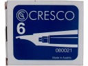 CRESCO BLUE NÁPLŇKY NA PERÁ, 6 ŠTANDARDNÝCH