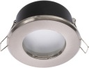Svietidlo HALOGEN Okrúhle AQUS GU10 IP44 Satin