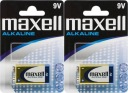 Maxell 9V 6LR61 alkalická batéria 1ks x2