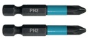 MAKITA B-63725 SKRUTKOVACIE HROTY PH2 50MM 2 ks.