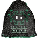 ŠKOLSKÉ TAŠKA NA OBUV PETOPÁNKY BATOH S VÝVOJKAMI PIXELY HRA PRE CHLAPCA