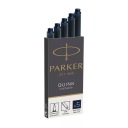 ATRAMENTOVÉ KAZETY STANDARD NAVY 5 KUSOV PARKER