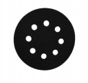 Šetrič podložky na brúsny kotúč, priemer 125 mm, hrúbka 1 mm, 8 otvorov