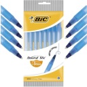 Sada okrúhlych klasických BIC modrých tradičných pier, 0,4 mm, 8 kusov