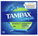 TAMPAX Compak x16 SUPER zavádzacie DOUBLE tampóny