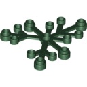 LEGO veľká listová rastlina tmavozelený stromový les 1 ks 2417