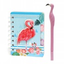ZÁPISNÍK S PLAMENIČKAMI ZÁPISNÍK S DENNÍČKOM S JEMNÝMI VRÁSKAMI PRE DETI RÔZNE FARBY