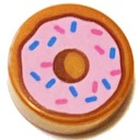 LEGO 1X1 HLADKÁ S POTLAČOU - DONUT Č. 98138pb182