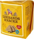 Zdravý tradičný švédsky celozrnný ražný chlieb knäckebrot