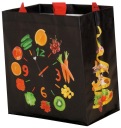 Látková taška na nákup Fit Clock 27x26x15cm