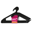 YORK Plastové otočné vešiaky na šaty 9+1