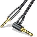 Uhlový AUX AUDIO MINI JACK Kábel 3,5 mm Stereo 1,5 m