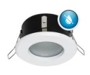 HERMETICKÁ LED LAMPA GU10, BIELA