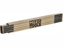 MEECTOOLS DREVENÝ SKLÁDACÍ TESARSKY MIERY 2 m
