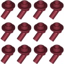 LEGO Rod 1L stojanový držiak tmavočervený 6476966 65578 - 12ks