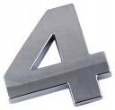 K9W14 ZNAK ČÍSLO ČÍSLA PÍSMENO PÍSMENO CHROME 4