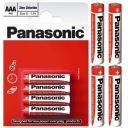 Batéria R3 AAA Panasonic Zinc Carbon sada. 4 ks