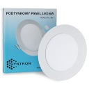 LED PANELOVÉ STROPNÉ SVIETIDLO 6W / 3 FARBY