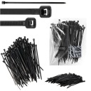 100x sťahovacie pásky Káblové pásky Zipsy 2,5 x 100 mm Silné UV sťahovacie pásky