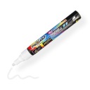 CHALK MARKER tenký LEVIATAN 8G CHALK popisovač na dosky a sklo, BIELY