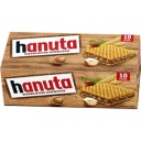 HANUTA ČOKOLÁDOVÉ OBLÁTKY S ORIEŠKAMI 10 KS