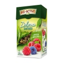 BIG-ACTIVE sypaný ZELENÝ čaj s MALINOU 100G