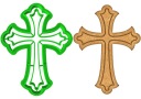 VEĽKONOČNÁ formička EASTER Vykrajovačka na perníčky Cross 8cm