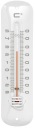 VONKAJŠÍ VNÚTORNÝ TYČOVÝ TEPLOMER -30 +50 C ANALOGOVÝ BIELY KOV