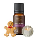 Vôňa na sójové sviečky, parafínový vosk, vianočný olej, 10 ml, PERNÍK
