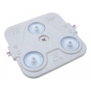 LED modul 60x60x9mm 12V 5W 500lm neutrálna biela 4000K IP65 / 9285 rs
