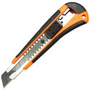 PEVNÝ PLASTOGUMA Nôž BLACK TIGER 18mm 5642b
