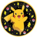 Papierové taniere Pikatchu 23 cm