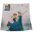 Dekoračná obliečka na vankúš Anna a Elsa ružová 38x38cm