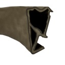 Tesnenie S-6624 HRUBÝ model pre drevené dvere, 1 m