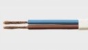 2-žilový plochý kábel 2 x 1mm biely pre 5m/ 0242