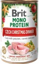 Brit Mono Proteínový vianočný kapor 400g