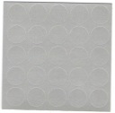 Samolepiaci uzáver 14mm sivý hliník F534 25 ks