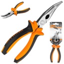 PROFI RICHMANN C7068 OHNUTÉ POLOKRUTÉ KLIEŠTE 160 mm