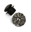 Gombík na obal Moonlight graphite spider bling o-bag o bag bagpbag