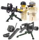 MINIGUN bloky zbrane figúrky zbrane armáda figúrky armády puška pre deti