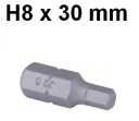 Bit 10mm dutý H8 x 30mm D130H80 Jonnesway
