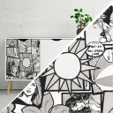 Samolepiaca nábytková dyha Komix NA MIERU 10 cm