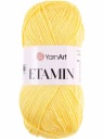 YarnArt Etaminová priadza 30 g 180 m farba 461 svetlo žltá