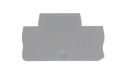Uzatvárací kryt 67,5x2,2x47,5 mm sivý D-STTB 2,5 3030459