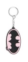 Gumená kľúčenka Batman Pink Logo Backpack prívesok pre deti