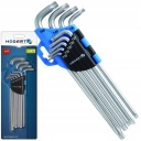 KĽÚČE TORX 9 KS. EXTRA DLHÁ HOEGERT TECHNIK