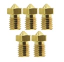 SET 5 x tryska V6 1 mm mosadz - 3D PRUSA 1,75 mm